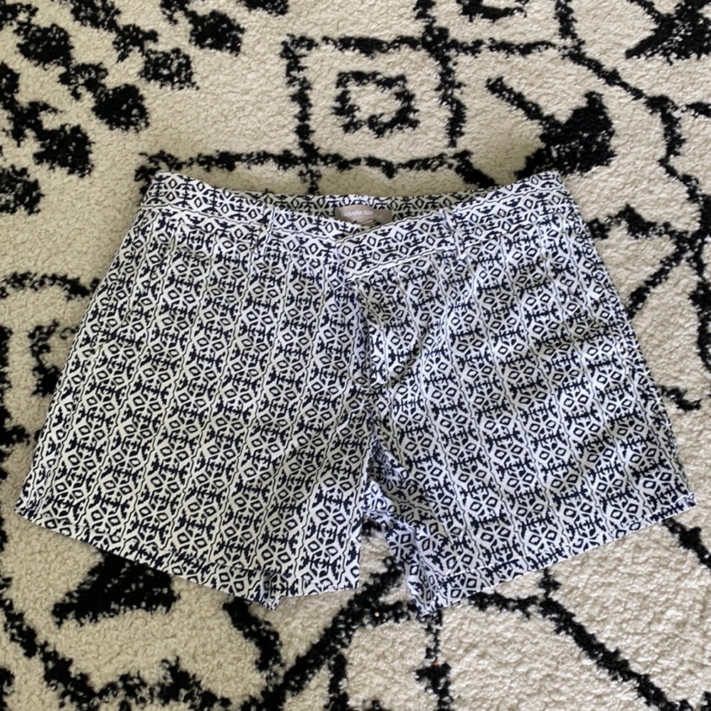 Navy and White BR shorts